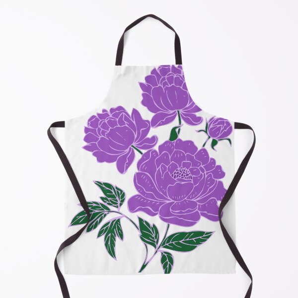 Item preview, Purple Peonies designed and sold by HeadRubble.