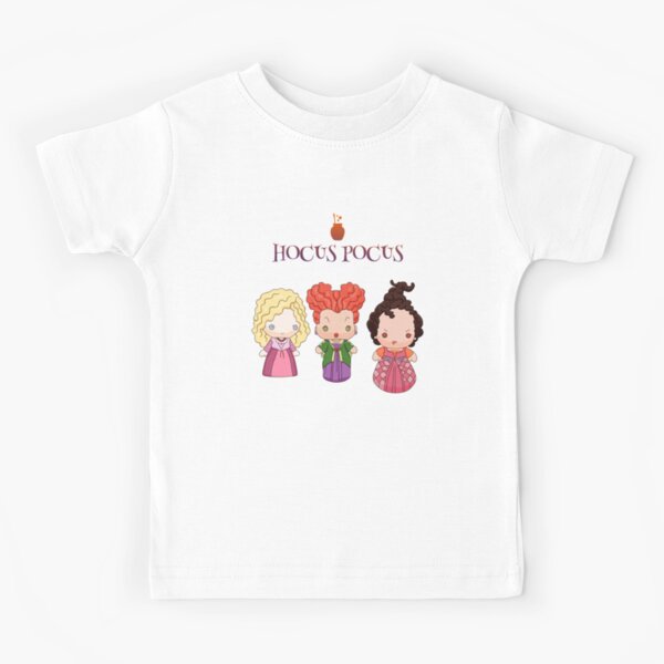 3 cute witches Hocus pocus t shirt Kids T-Shirt