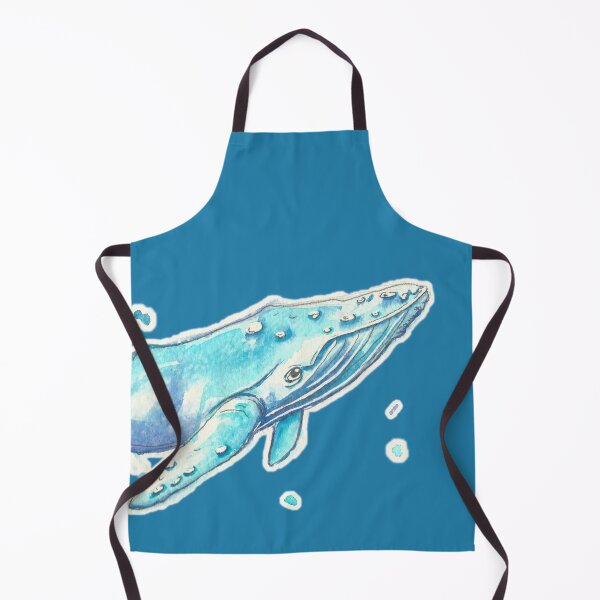 Item preview, Joakim - Watercolor Whale designed and sold by Elena Casiglio.