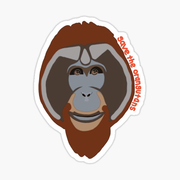 Vista previa del artículo con la obra « principalmente debido a la deforestación. Los humanos comparten el 96.4% de nuestros genes con los orangutanes. Su población ha disminuido en aproximadamente un 50% en el siglo pasado. ¡Es nuestra responsabilidad salvar a las especies de orangutanes!», diseñado y vendido por jesscallaghan.