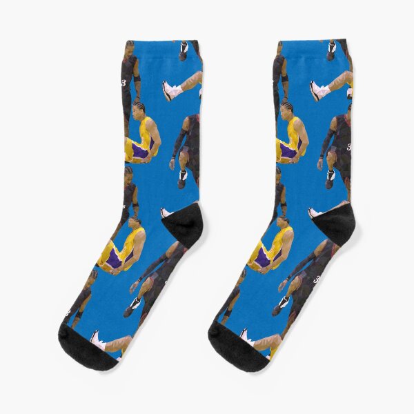 Allen Iverson Steps Over Tyronn Lue Low Poly Socks