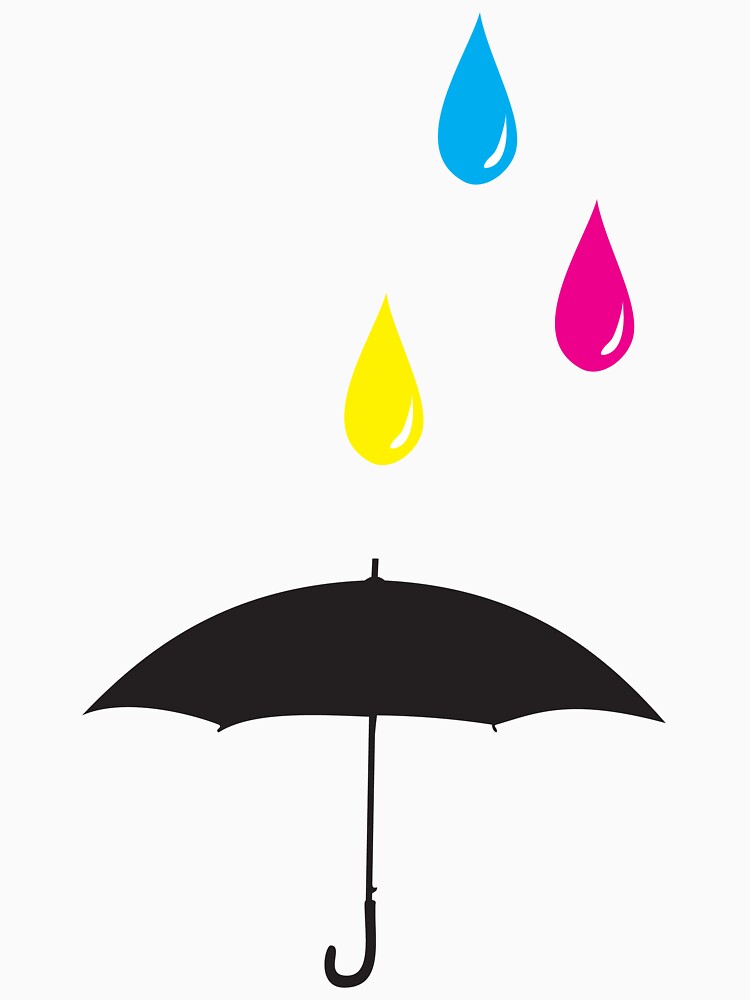 CMYK Rain by oskardahlbom