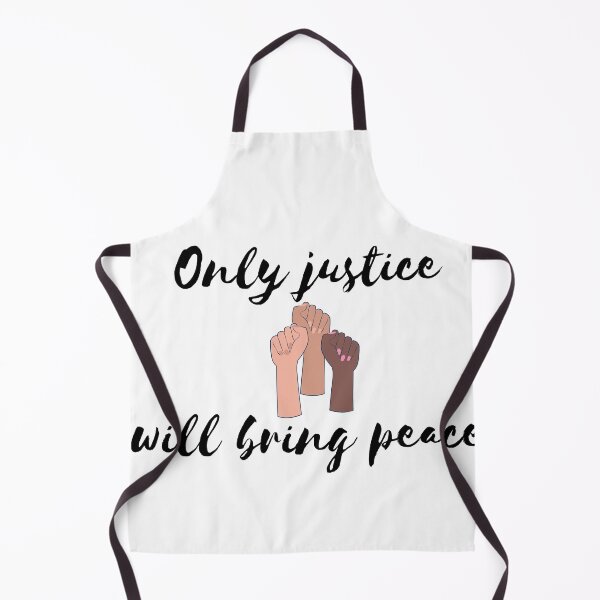 Item preview, Only Justice Will Bring Peace Quote designed and sold by renzel12.