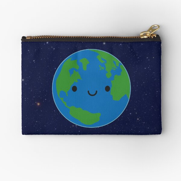 Planet Earth Zipper Pouch