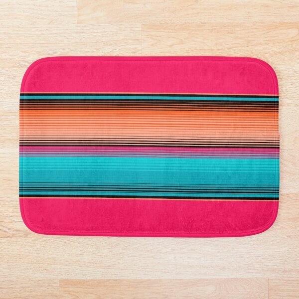 Item preview, Traditional Mexican Serape in Teal designed and sold by House of Haha.
