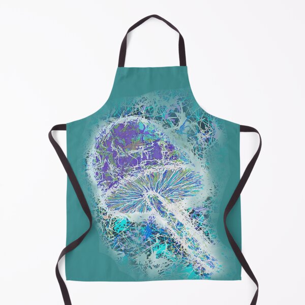 Item preview, Mushroom Scribbles (white) designed and sold by anashep.