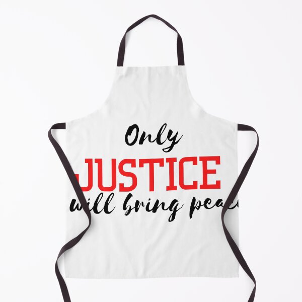 Item preview, Only Justice Will Bring Peace Quote designed and sold by renzel12.