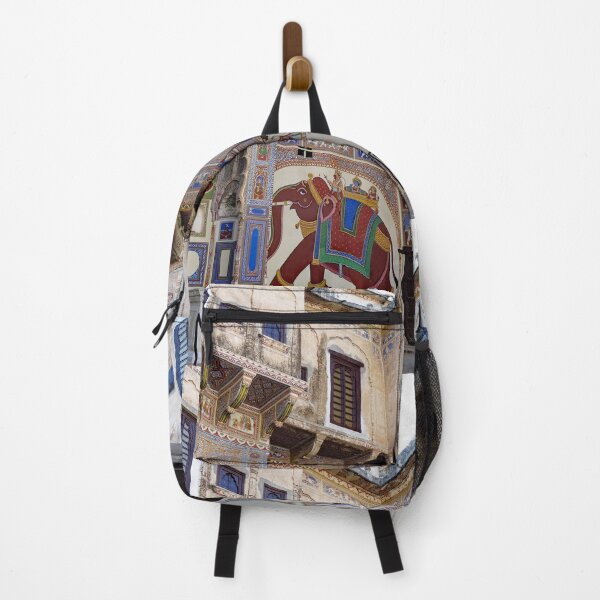 Item preview, Paintings on a haveli in Mandawa in Rajasthan India designed and sold by cuisinecat2.