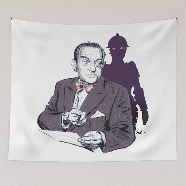 Item preview, Fritz Lang - Una ilustración de Paul Cemmick designed and sold by TIGERDAVER.