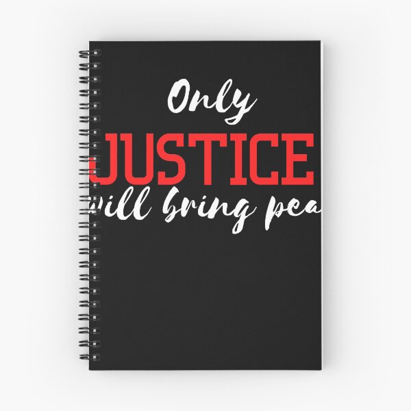Item preview, Only Justice Will Bring Peace Quote designed and sold by renzel12.