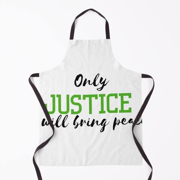 Item preview, Only Justice Will Bring Peace Quote designed and sold by renzel12.