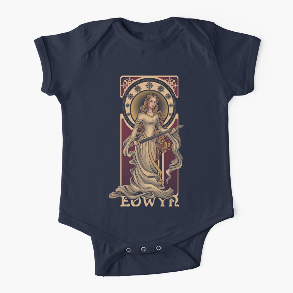 Shieldmaiden of Rohan Baby One-Piece