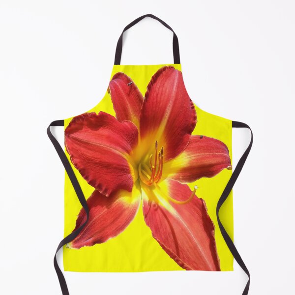 Item preview, Red Volunteer Day Lily (Yellow) designed and sold by After 10 POD Designs.