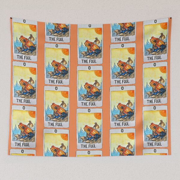 Item preview, The Fool Frog Tarot (Coloured) designed and sold by alfs-world.