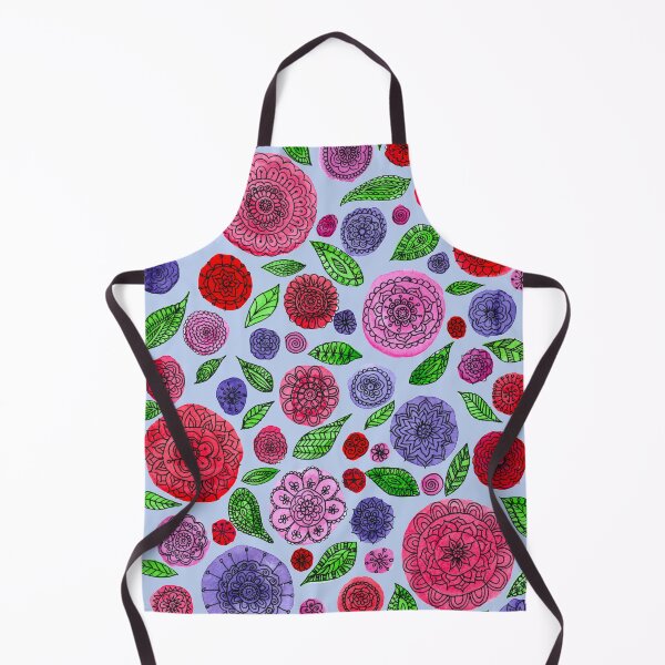 Item preview, Doodle Watercolor Flowers designed and sold by SilverBirch14.
