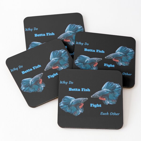 Item preview, Betta fishes fight designed and sold by KellyJanosko-bd.