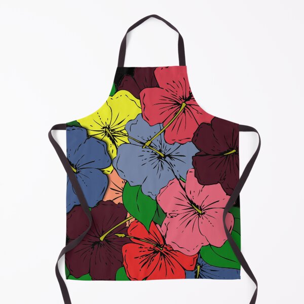 Item preview, Multicolored Hibiscus Flowers #5 designed and sold by HeadRubble.