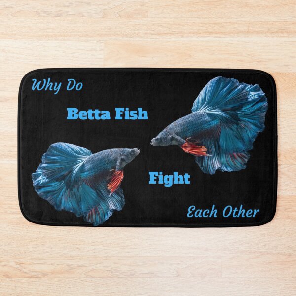 Item preview, Betta fishes fight designed and sold by KellyJanosko-bd.