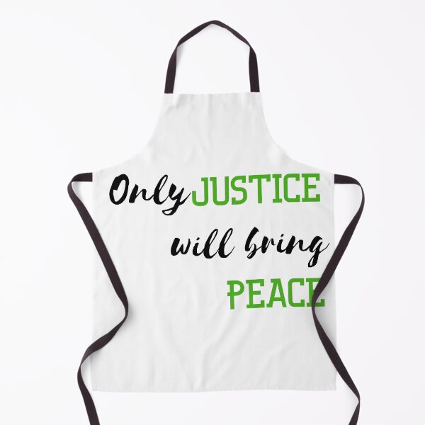 Item preview, Only Justice Will Bring Peace Quote designed and sold by renzel12.