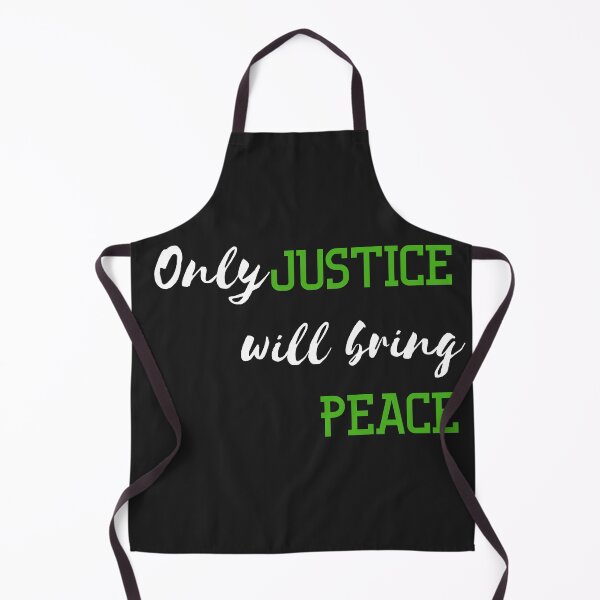Item preview, Only Justice Will Bring Peace Quote designed and sold by renzel12.