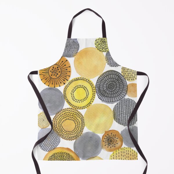 Item preview, Abstract Watercolor circles doodle designed and sold by SilverBirch14.