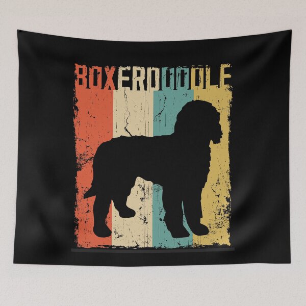 Item preview, boxerdoodle Vintage Retro Classis Dog Lover Gift designed and sold by rafaeltto.