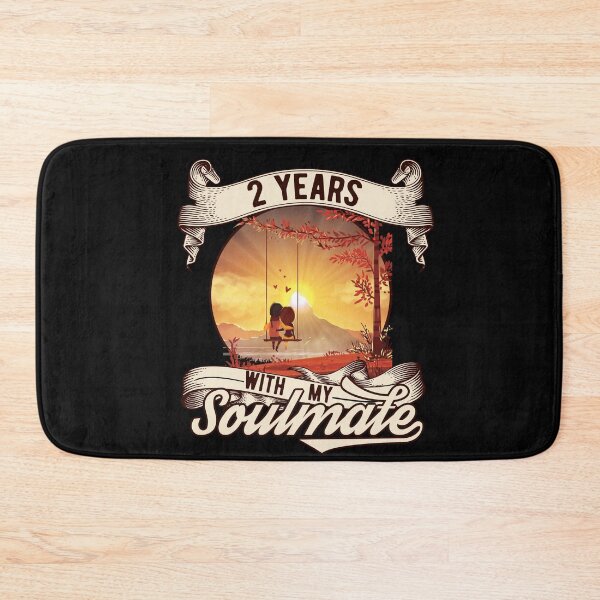Item preview, 2 years with my soulmate! designed and sold by Cutebutfunny.