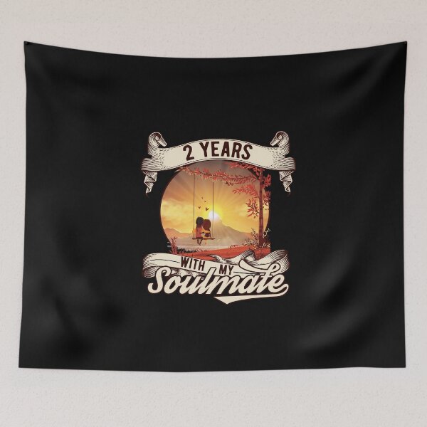 Item preview, 2 years with my soulmate! designed and sold by Cutebutfunny.
