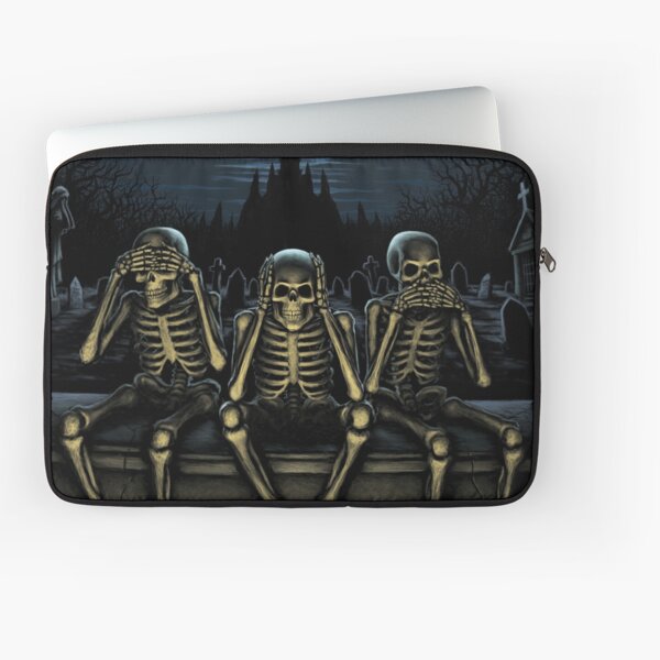 See No Evil Laptop Sleeve
