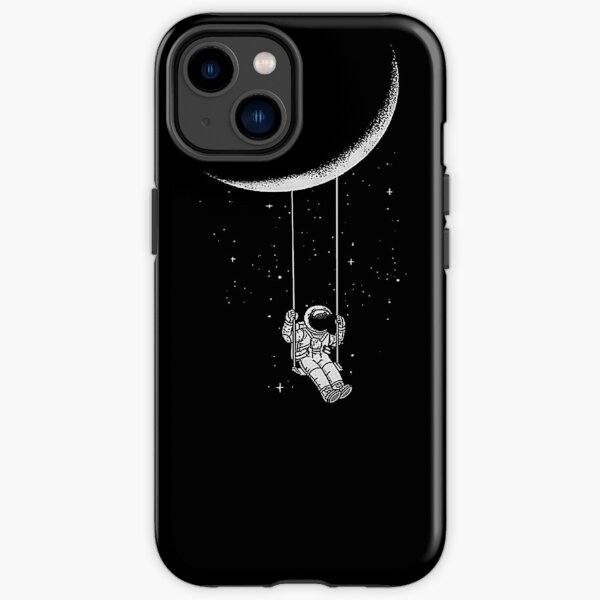 Astronaut Riding a Swing iPhone Tough Case