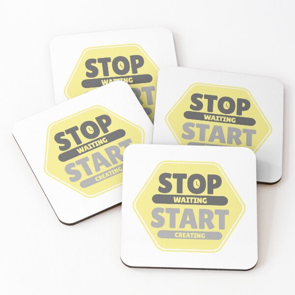Item preview, Stop waiting Start creating designed and sold by mmb83.