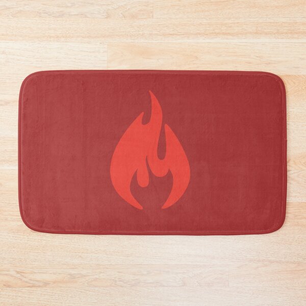 Item preview, Fire Icon on red designed and sold by npdstudio.