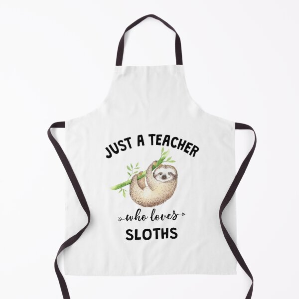 Item preview, Just a Teacher Who Loves Sloths Funny Cute Teacher Appreciation Gift designed and sold by fashopera.