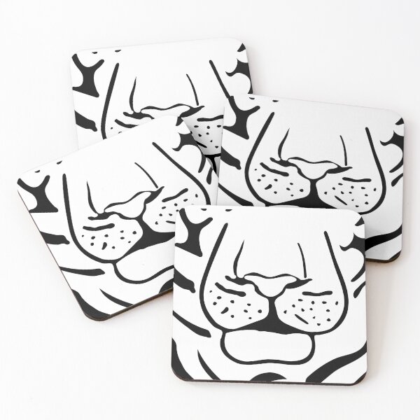 Item preview, White Tiger King | Roar in the Jungle designed and sold by Desznr.