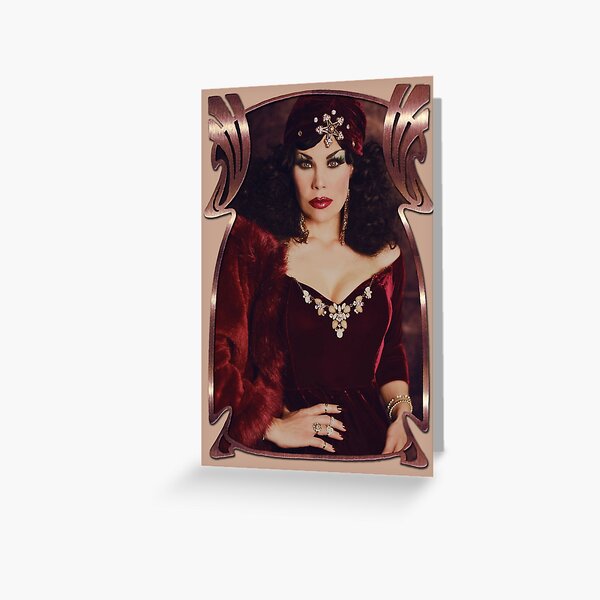 Item preview, Burlesque Dancer Xarah - Vivid Velvet Vamp designed and sold by Xarah.