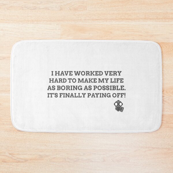 Item preview, Funny Quarantine Boring Life designed and sold by LadySaltwater.