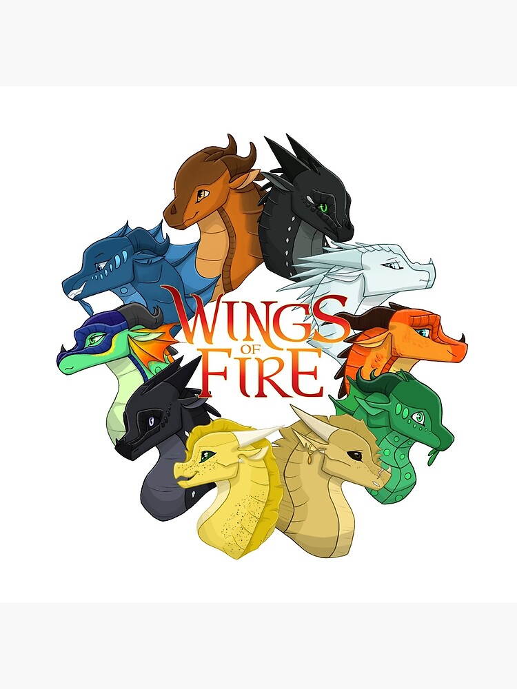 Wings of Fire Art Board Print for Sale by BlessedBlossom