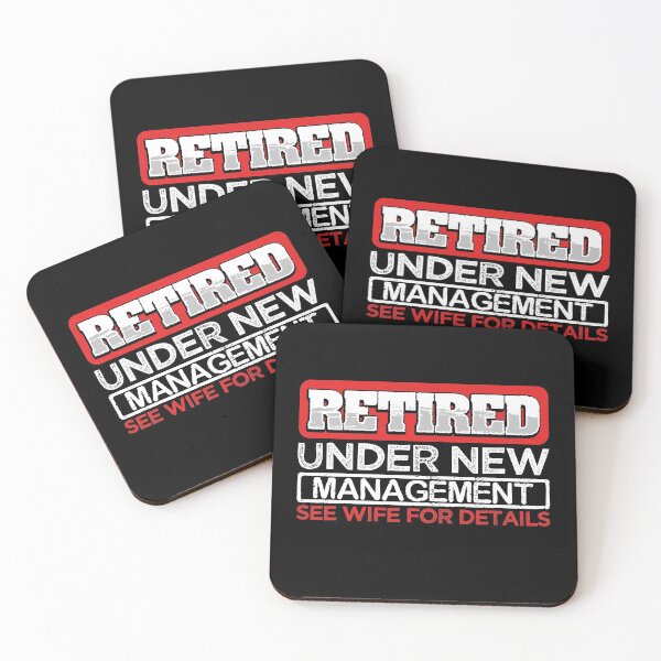 Item preview, Funny Retired Under New Management See Wife Details designed and sold by christianadams.