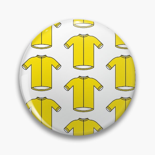 Item preview, Yellow Leaders Cycling Jersey Pattern designed and sold by Radradrad.
