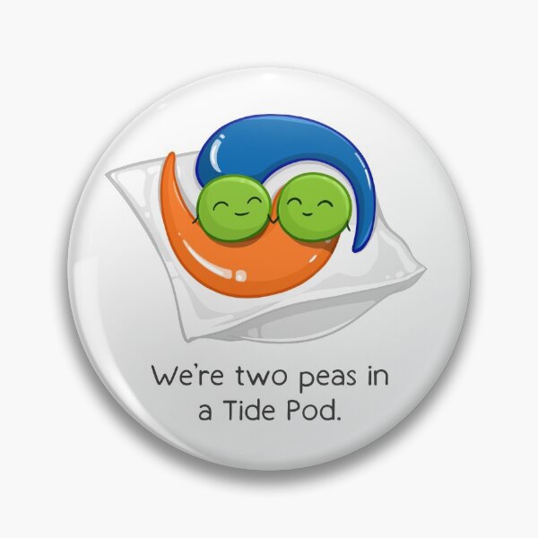 Item preview, Two Peas in a Tide Pod designed and sold by KickingCones.