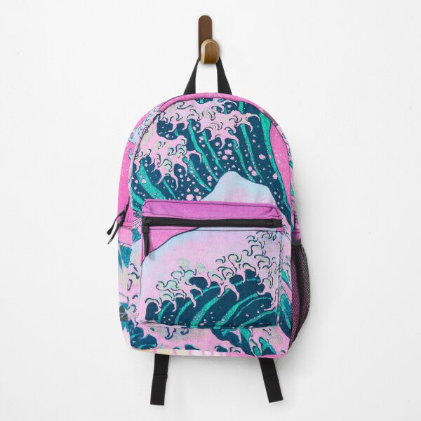 Item preview, Vaporwave Aesthetic Great Wave Off Kanagawa Retro Sunset designed and sold by CoitoCG.