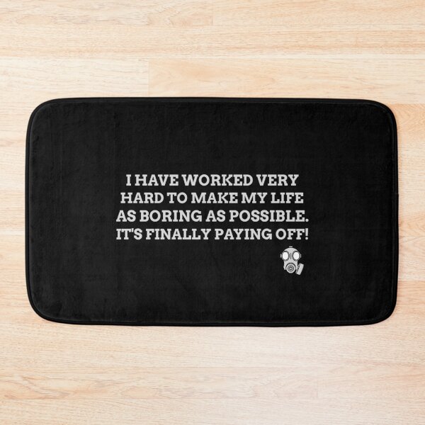 Item preview, Funny Quarantine Boring Life designed and sold by LadySaltwater.