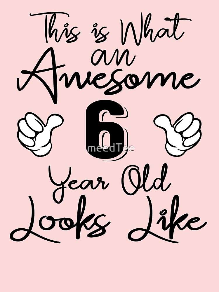 6th Birthday Shirt boy 6 Year Old boy Birthday Gift 6yr six Year Old S –  Unordinary Toddler