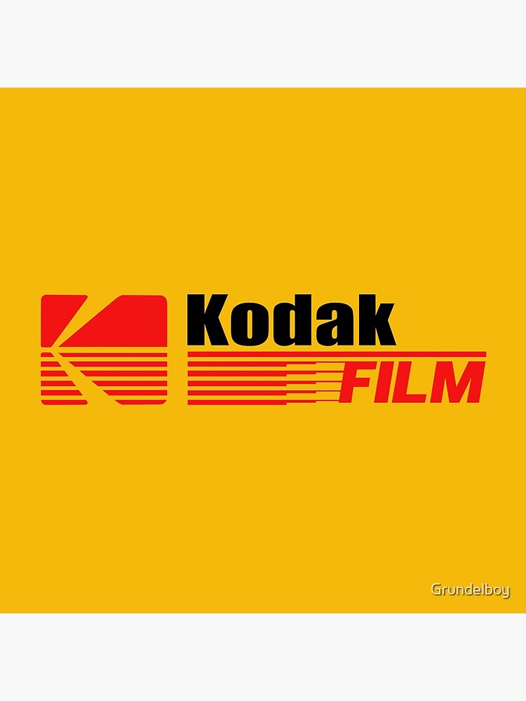 Vintage Kodak Logo Art Board Print By Grundelboy Redbubble