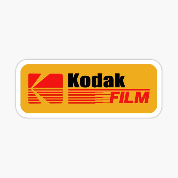 Logo Kodak Vintage Sticker