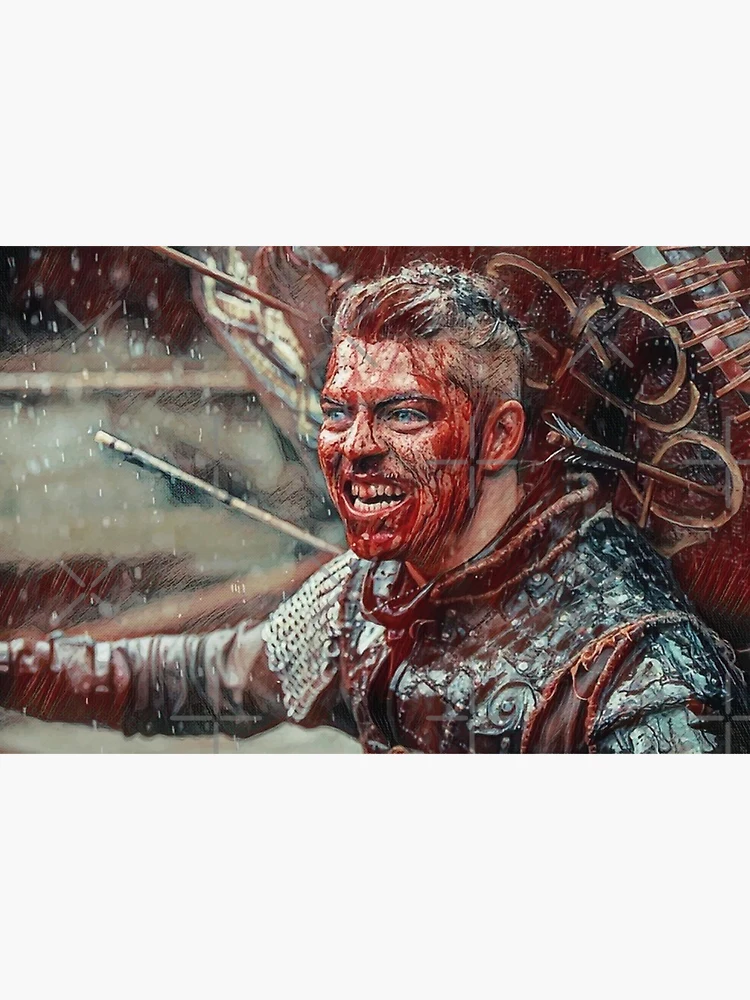 Vikings Ivar the Boneless Paint By Numbers - PBN Canvas