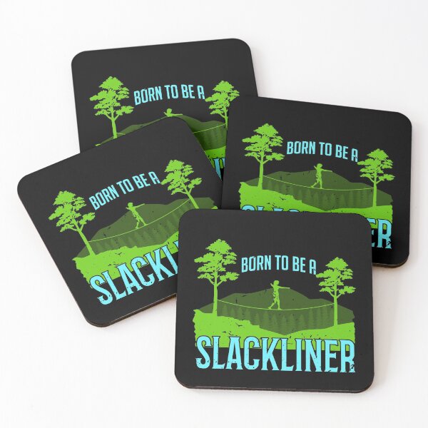Item preview, Born To Be A Slackliner designed and sold by tresbelleshirts.