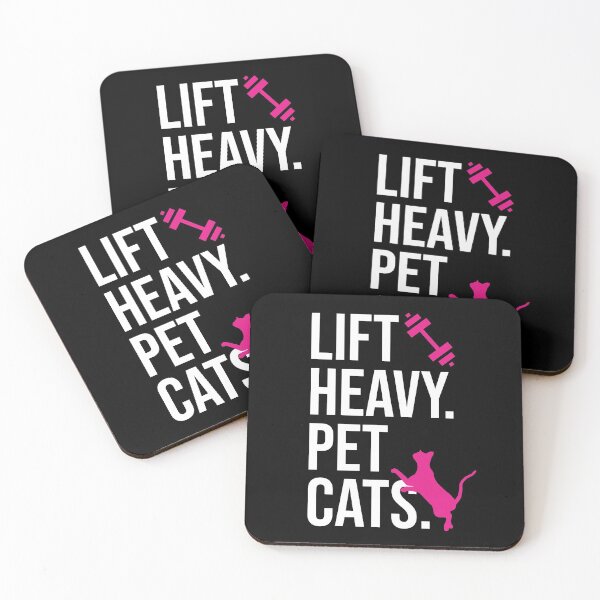 Item preview, Lift Heavy Pet Cats Gym designed and sold by moveella.