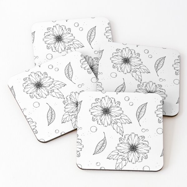Item preview, Florals & bubbly designed and sold by K-T-K.