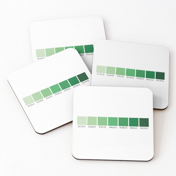 Item preview, Paint Swatches - Green Gradient designed and sold by neurosci.